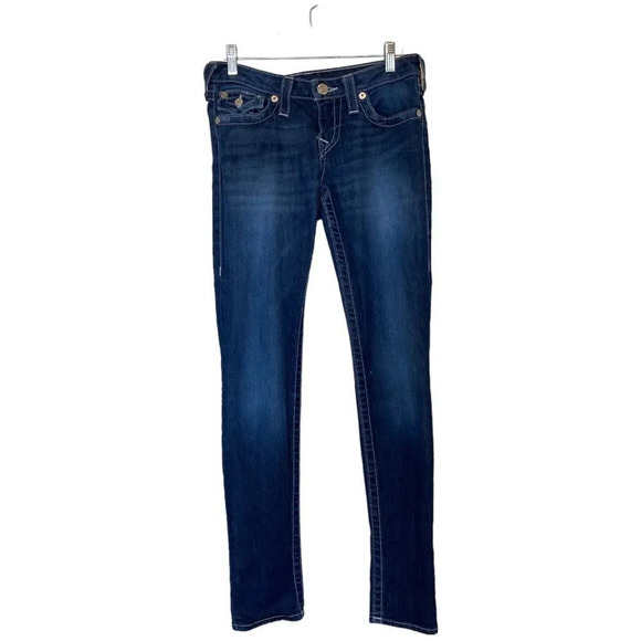 TRUE RELIGION Section Skinny Seat Jeans Size 28 - Picture 1 of 8
